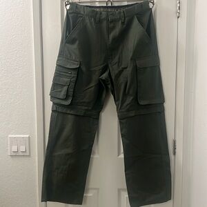 Boy Scouts of America convertible uniform pants. Legs Zip off to shorts